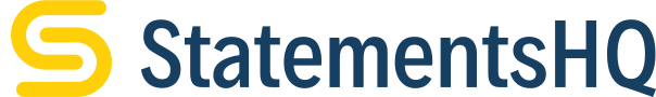 StatementsHQ logo.
